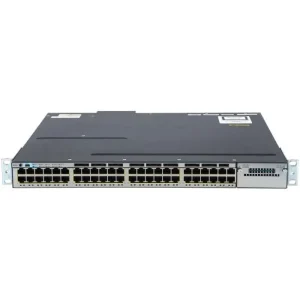 Cisco C3750X 48-Port PoE+ Switch – Enterprise Network - Image 1