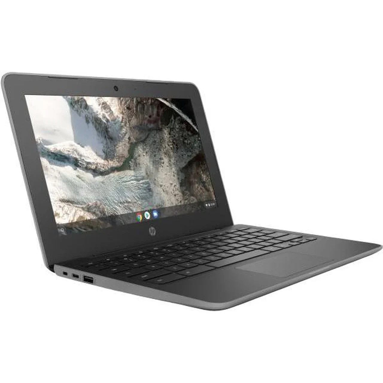 HP Chromebook 11 G7 EE touch display laptop open view