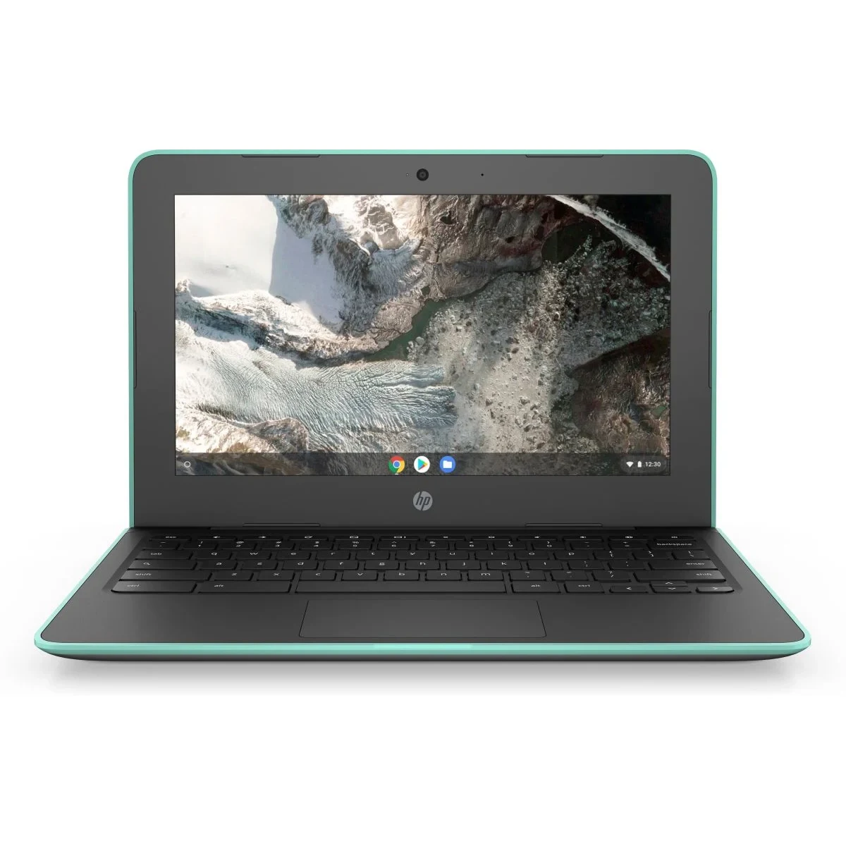 HP Chromebook 11 G7 EE side angle showing ports