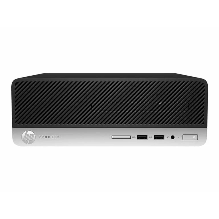 HP Desktop 400 G6 SFF chassis with DisplayPort, VGA and USB connectivity