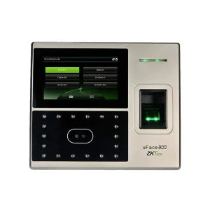 ZKTeco uFace800 Multi-Biometric Face & Fingerprint Attendance Terminal – multi-biometric