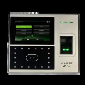 ZKTeco uFace800 Multi-Biometric Face & Fingerprint Attendance Terminal