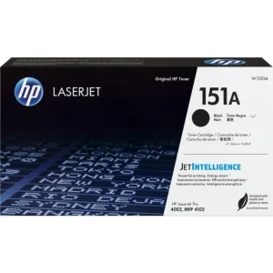 HP 151A Black Original LaserJet Toner Cartridge (W1510A) – 3050 Pages – HP 151A Black