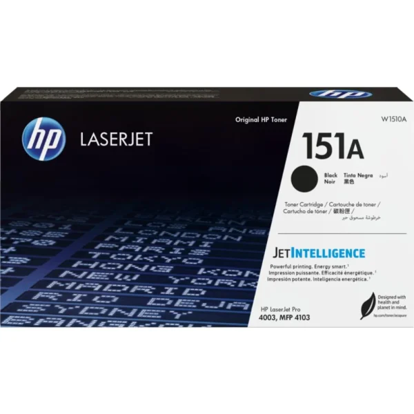 HP 151A Black Original LaserJet Toner Cartridge (W1510A) – 3050 Pages – HP 151A Black