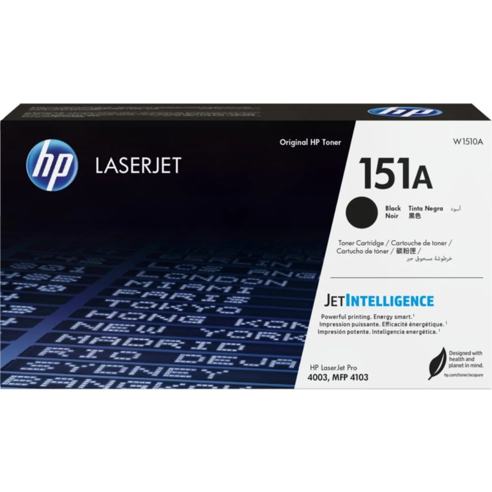 HP 151A Black Original LaserJet Toner Cartridge (W1510A) – 3050 Pages