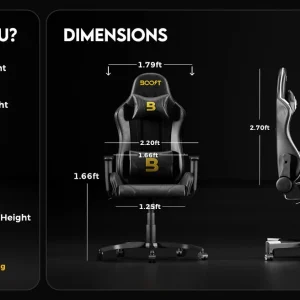 Boost Impulse Gaming Chair – Gaming Chair – gallery image 1