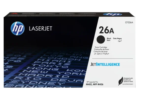 HP 26A Black Original LaserJet Toner Cartridge – LaserJet Toner – gallery image 1