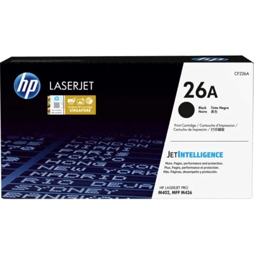 HP 26A Black Original LaserJet Toner Cartridge – LaserJet Toner
