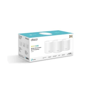 TP-Link Deco X10 AX1500 Mesh Wi-Fi 6 System – 3 Pack
