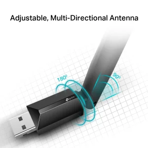TP-Link Archer T2U Plus AC600 High Gain USB Wi-Fi Adapter