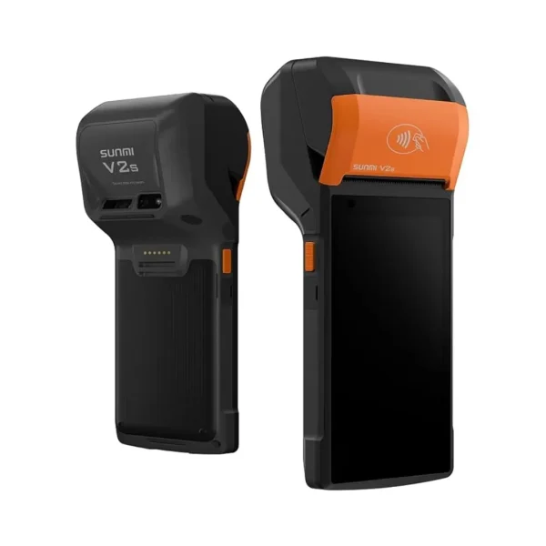 Sunmi V2S Refurbished Handheld POS Terminal – Android 11 Smart Mobile Receipt Printer Sunmi V2S Refurbished handheld POS terminal with 58mm thermal printer, NFC and barcode scanner