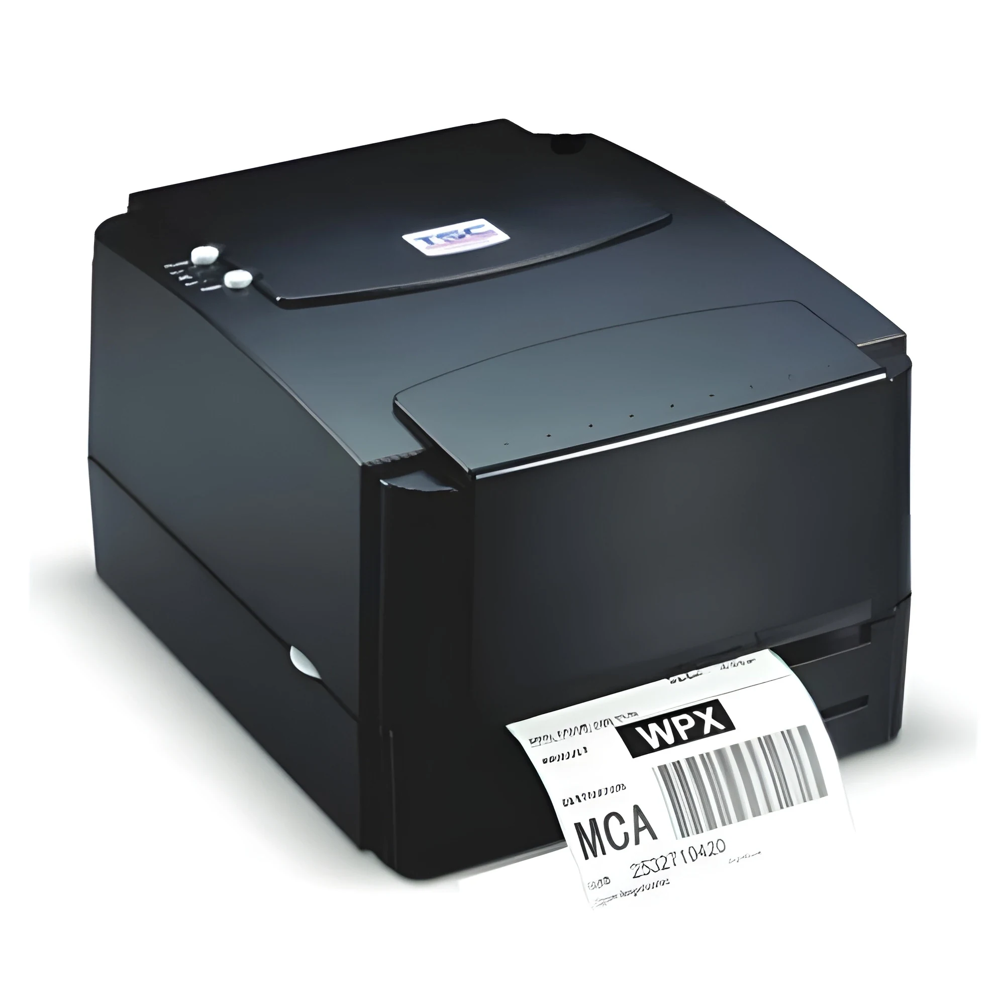 TSC TTP-244 Pro barcode printer in a warehouse